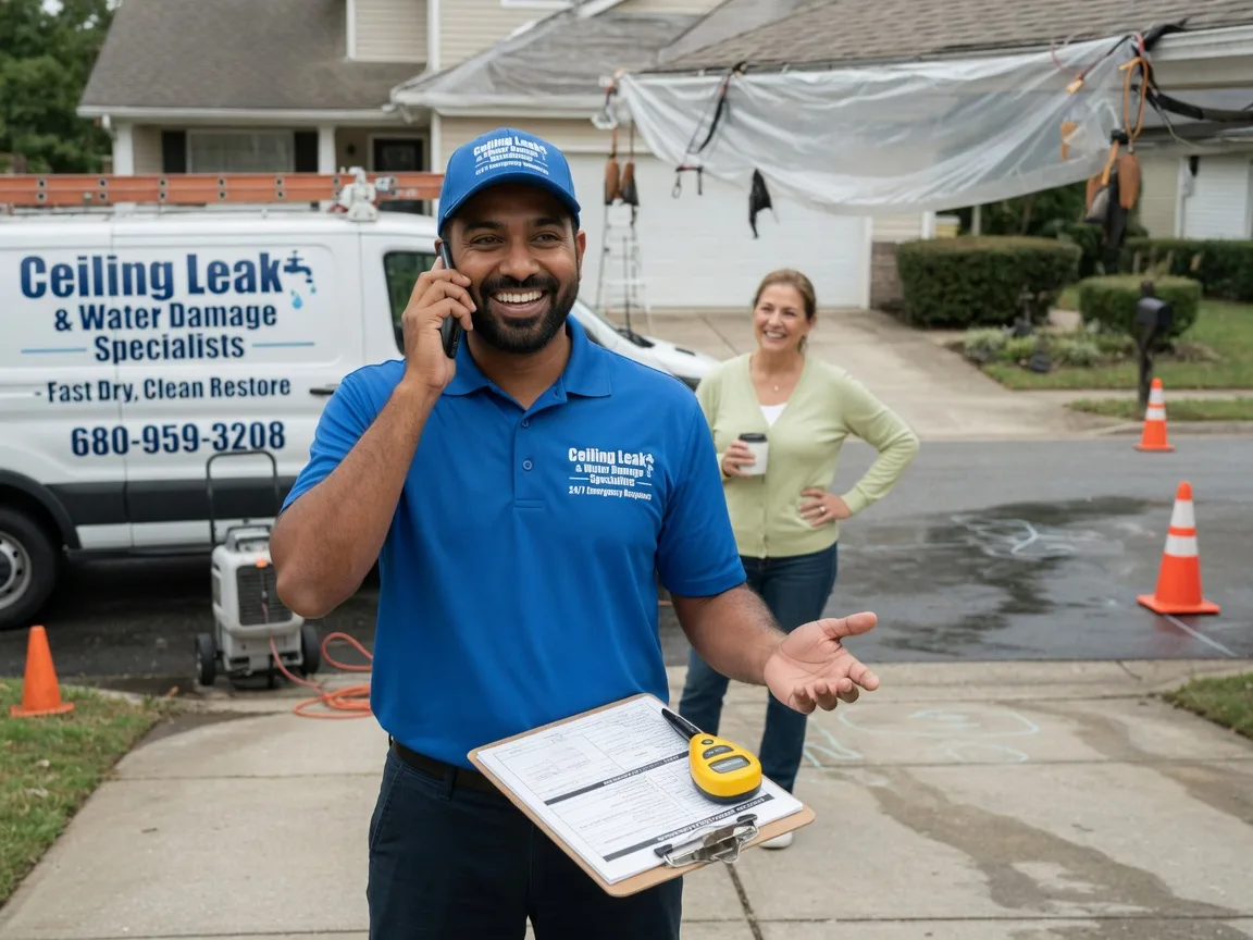 Ceiling Leak Cleanup Oradell, NJ FAQs